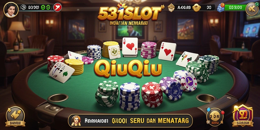 Tampilan gameplay QiuQiu yang menarik dan penuh strategi.