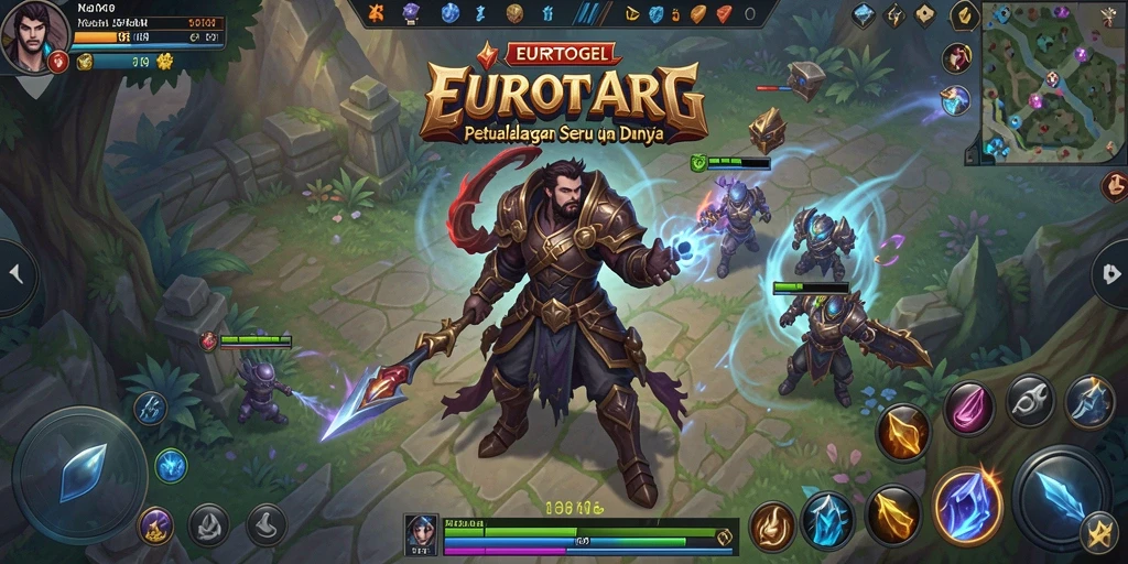 Tangkapan layar gameplay <strong>EUROTOGEL</strong> yang menunjukkan aksi pertarungan yang mendebarkan.