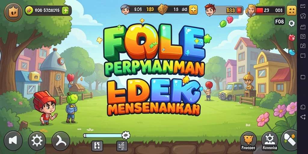 Tampilan gameplay F08 yang memukau dan menarik perhatian.