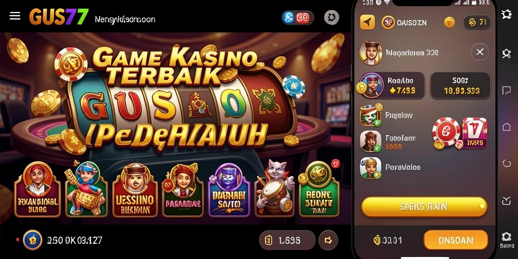 Tampilan gameplay yang mengasyikkan di GUS77