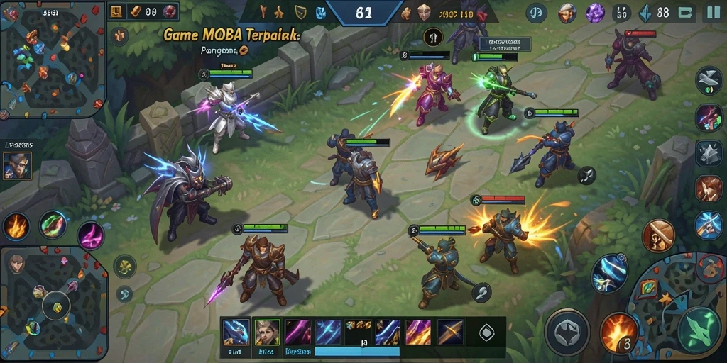 Tampilan gameplay seru dari JPS88 yang memukau.