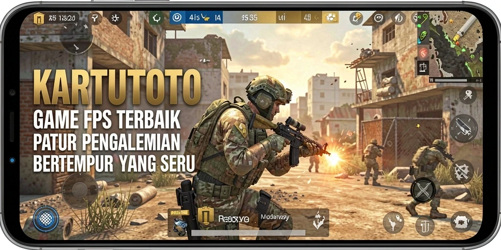 Gameplay mendebarkan KARTUTOTO dengan aksi tembak-menembak intens.