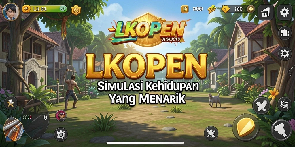 Screenshot LKOPEN menampilkan aksi gameplay Simulation yang mendebarkan.