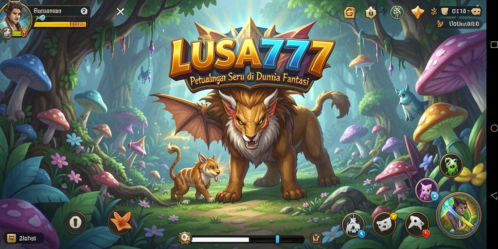 Gameplay LUSA777 menunjukkan karakter menjelajahi dunia penuh petualangan.