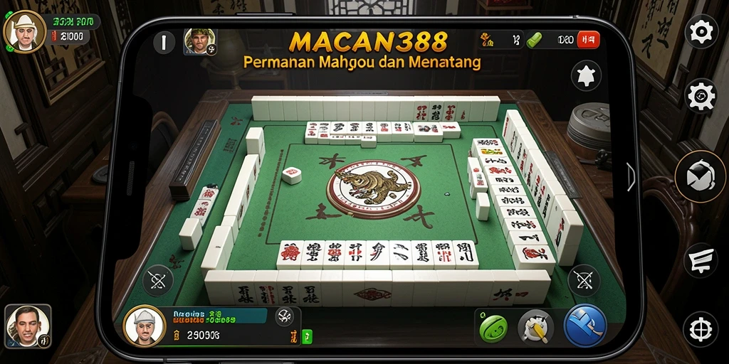 Tampilan gameplay seru dari MACAN388 yang penuh tantangan Mahjong.