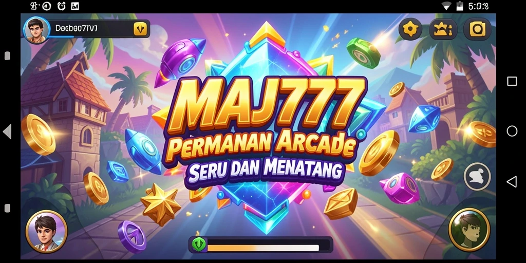 Tampilan gameplay menarik dengan aksi cepat dan grafis cerah