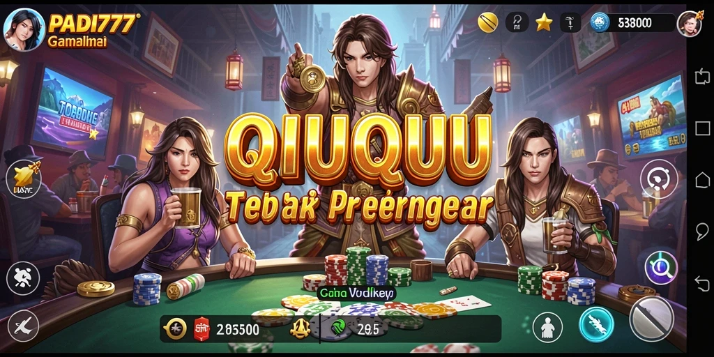 Tampilan gameplay PADI777 yang menegangkan dan seru.