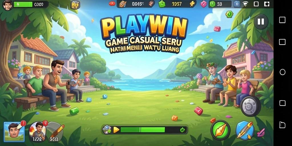 Tampilan gameplay PLAYWIN yang menarik dan seru untuk dimainkan.